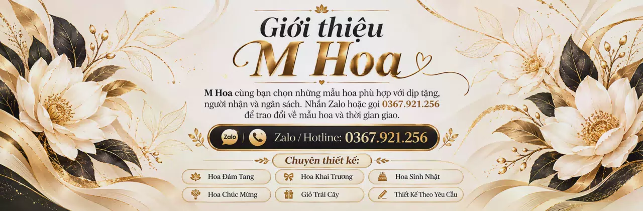 Ảnh bìa Shop hoa tươi Phường Xuân Hoà Phú Thọ - Gửi lời chúc bằng sắc hoa